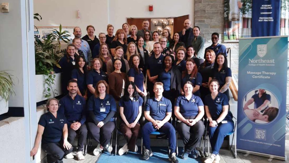 Massage therapy students connected classroom learning to career outcomes at the College’s first Career Pathways event, engaging with regional employers and industry mentors to explore job opportunities and build professional connections.